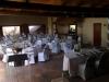 Guest tables view of hall Elmarie Joubert and Francois Coetzee at Zebra Country Lodge Leopards View